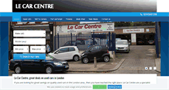 Desktop Screenshot of lecarcentre.co.uk